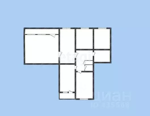 5-к кв. Белгородская область, Губкин Севастопольская ул., 6 (95.3 м) - Фото 1
