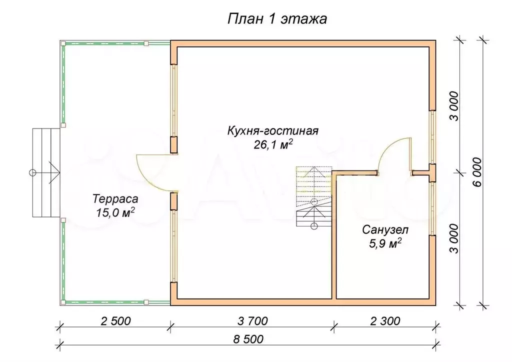 Дом 72 м на участке 10,5 сот. - Фото 0