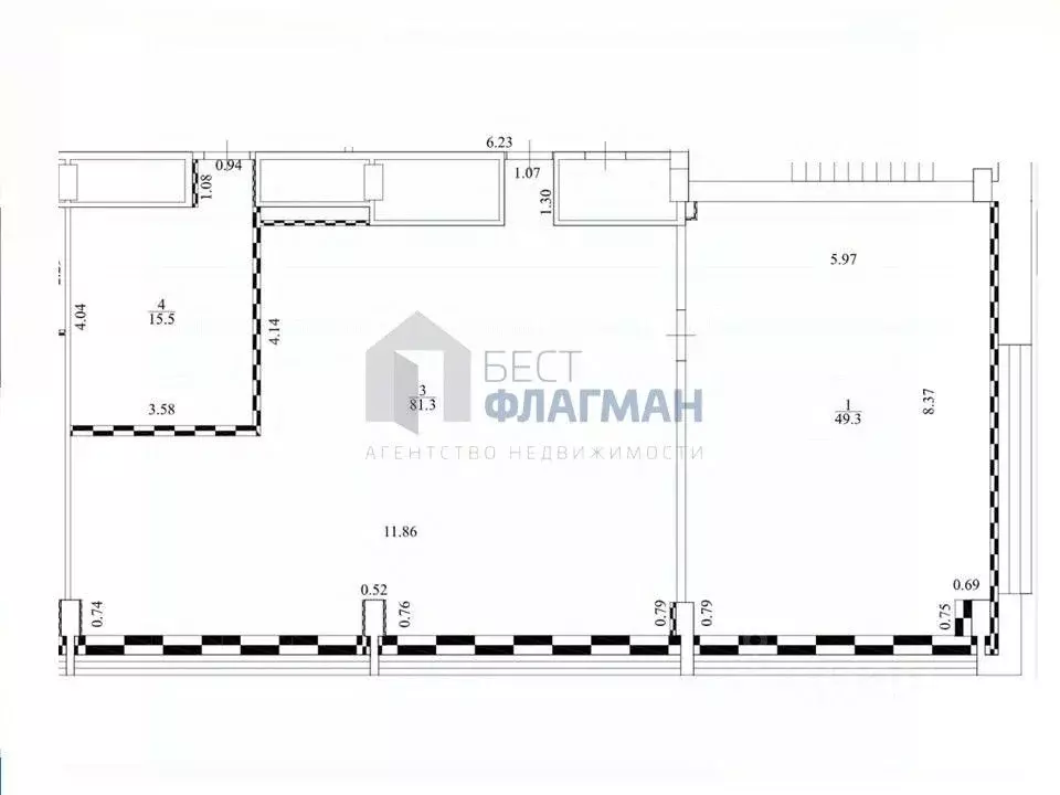 Офис в Москва проезд 3-й Марьиной рощи, 40С1 (146 м) - Фото 1