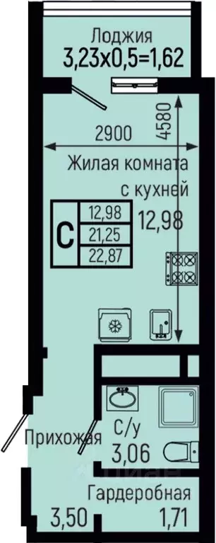 Студия Краснодарский край, Туапсинский муниципальный округ, с. Небуг ... - Фото 0
