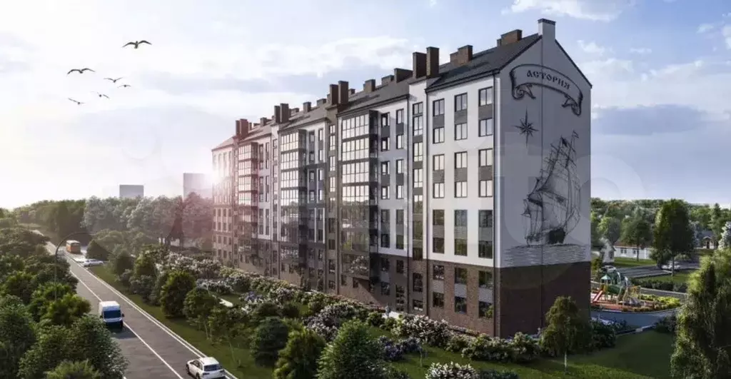 3-к. квартира, 76,6 м, 6/8 эт. - Фото 0