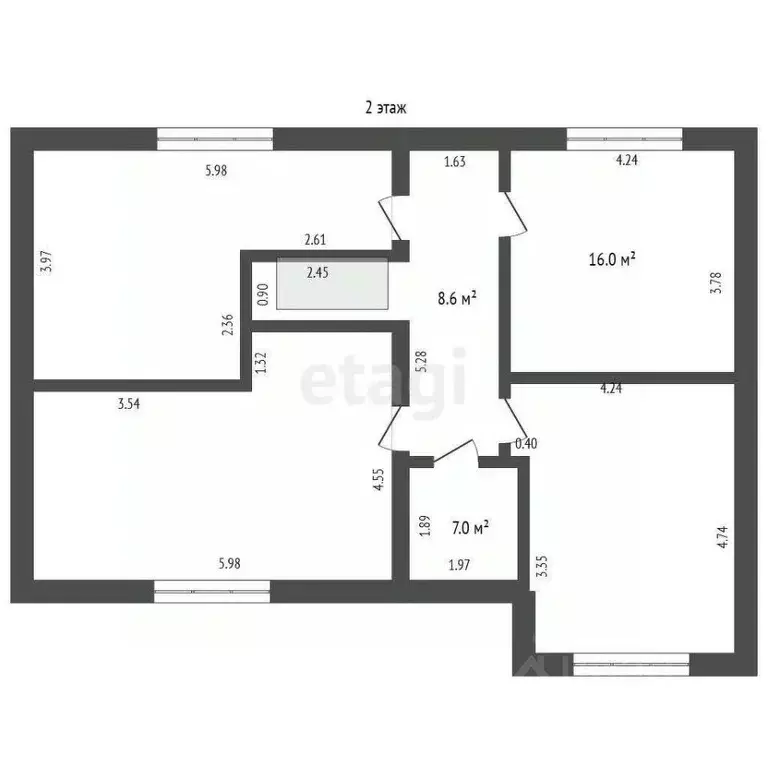 Дом в Ставропольский край, Минераловодский муниципальный округ, ... - Фото 2