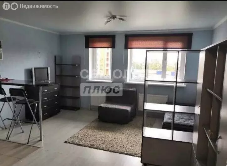 Квартира-студия: Уфа, Кустарёвская набережная, 9А (28.3 м) - Фото 1