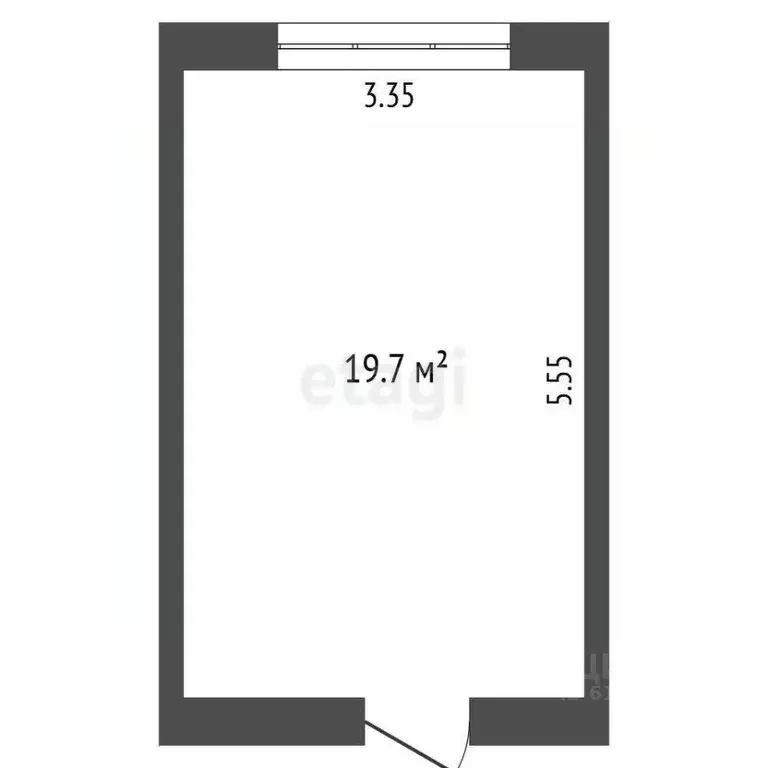Комната Мордовия, Саранск просп. 70 лет Октября, 167к1 (19.7 м) - Фото 1