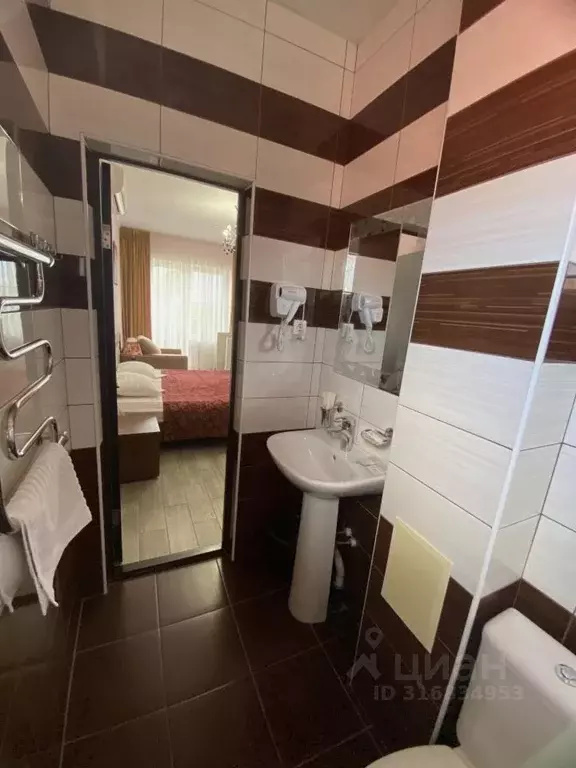 Комната Краснодарский край, Анапа ул. Ивана Голубца, 70/17 (20.0 м) - Фото 1