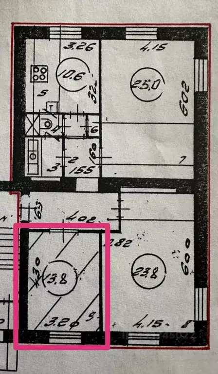 Комната Санкт-Петербург ул. Харченко, 10Б (13.8 м) - Фото 2