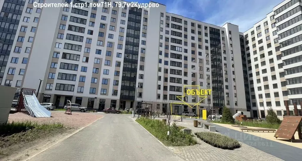Торговая площадь в Ленинградская область, Кудрово г. Всеволожский ... - Фото 2
