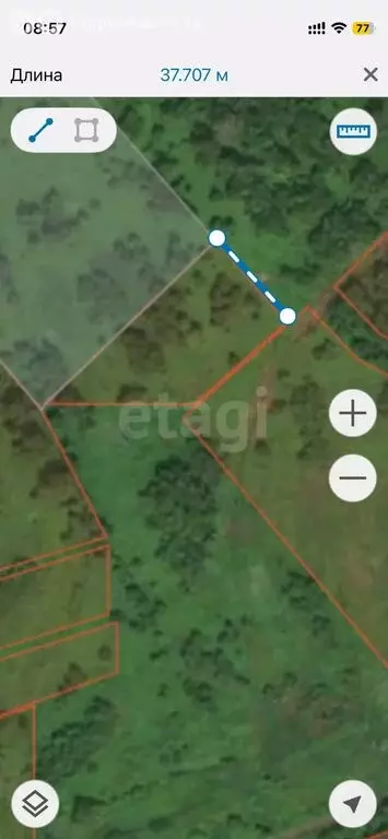 Участок в Камчатский край, Елизовский муниципальный округ, посёлок ... - Фото 2