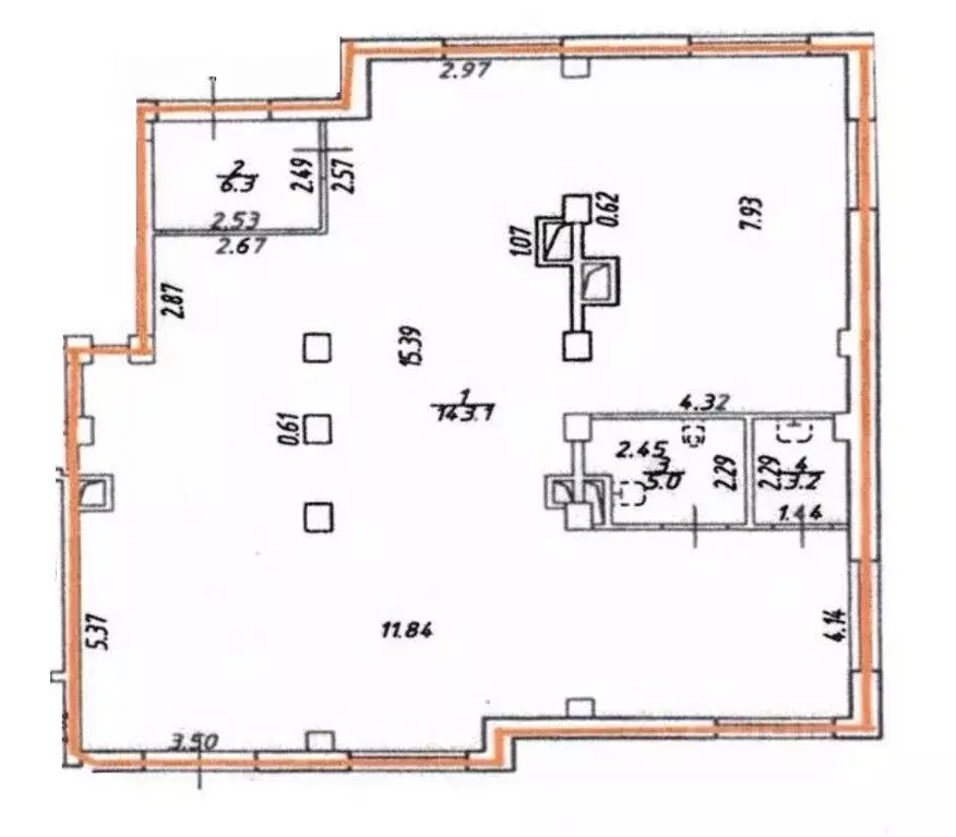 Помещение свободного назначения в Ленинградская область, Кудрово г. ... - Фото 2