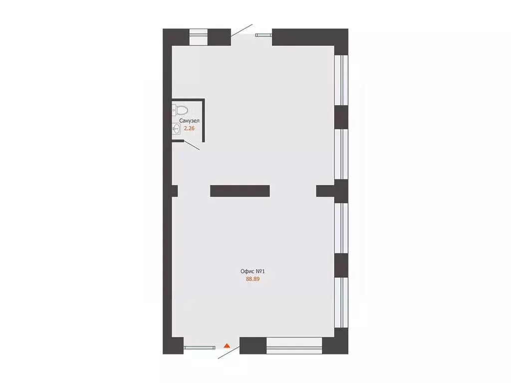 Помещение свободного назначения в Свердловская область, Екатеринбург ... - Фото 1