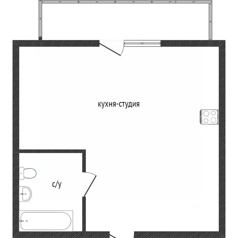 Студия Свердловская область, Нижний Тагил ул. Булата Окуджавы, 7 (24.6 ... - Фото 2