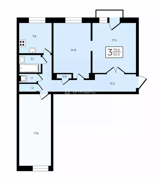 Комната Нижегородская область, Нижний Новгород ул. Краснодонцев, 9 ... - Фото 2