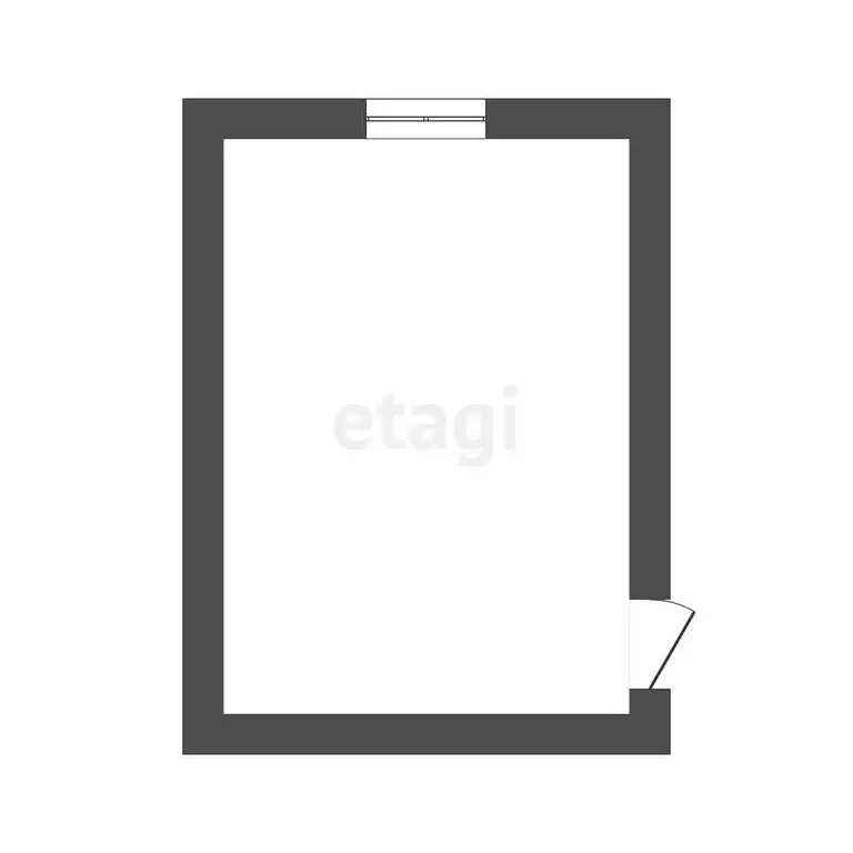 1к в -комнатной квартире (19 м) - Фото 1