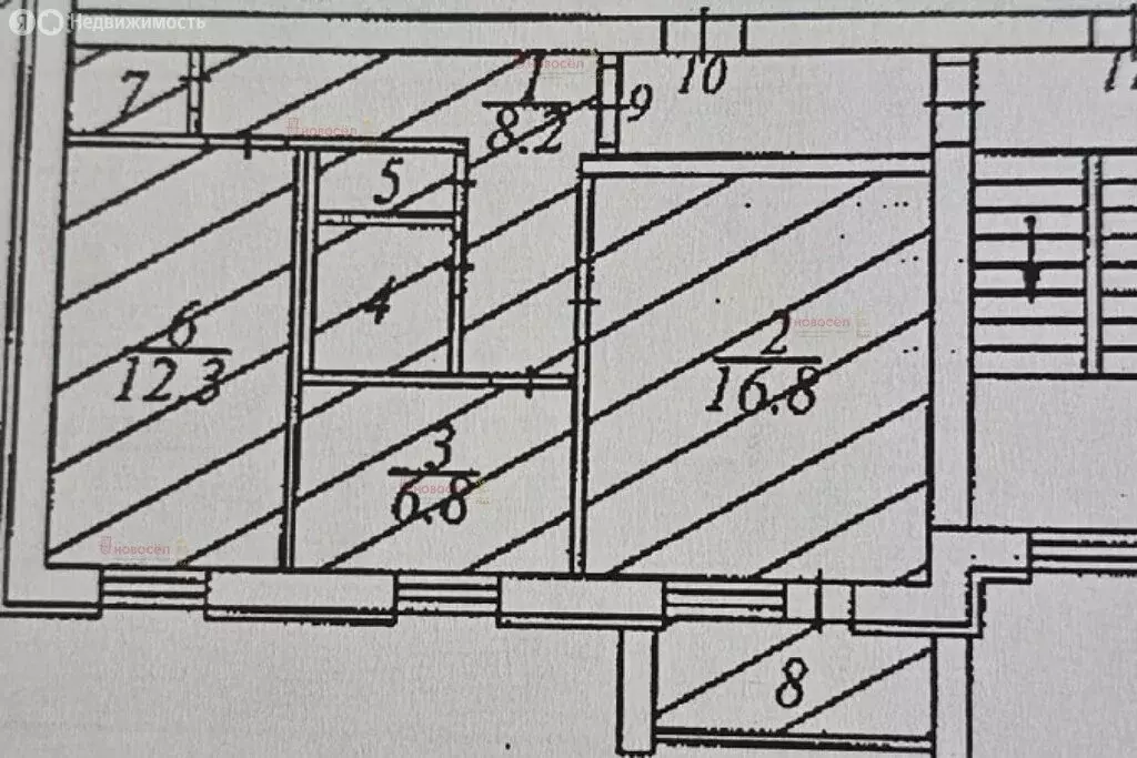 2-комнатная квартира: село Патруши, Тепличная улица, 2 (49 м) - Фото 1