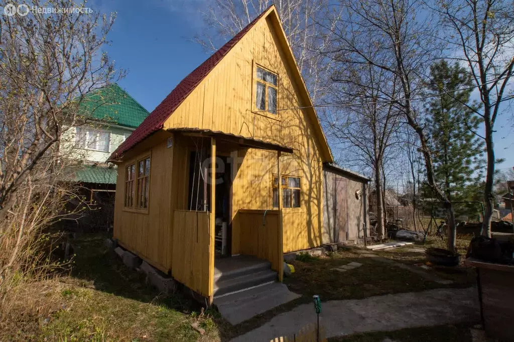 Дом в Новосибирск, территория садоводческого товарищества Зелёный Мыс, ... - Фото 1