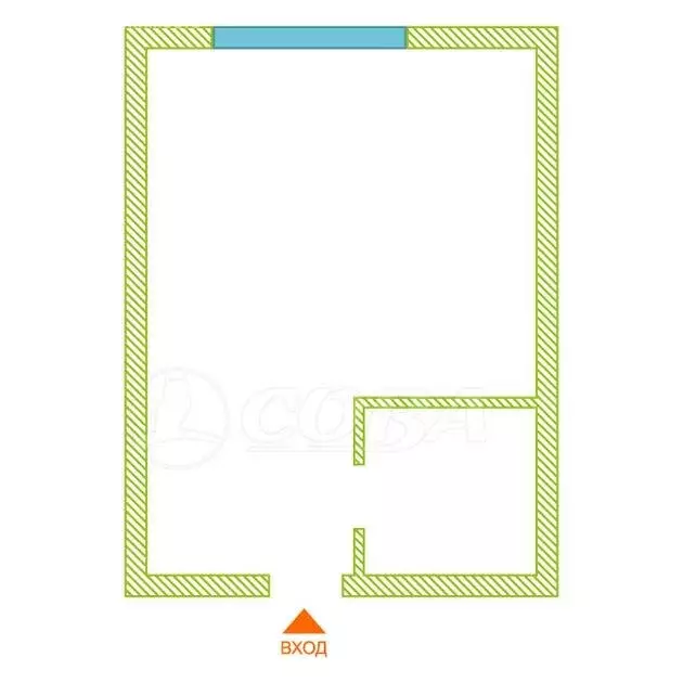 1-комнатная квартира: Тюмень, улица Республики, 239 (15 м) - Фото 2