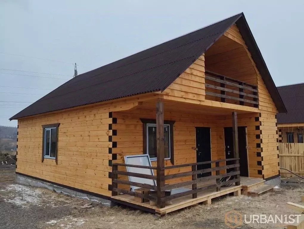 Дом в Красноярский край, Красноярск городской округ, с. Дрокино 1 (120 ... - Фото 1