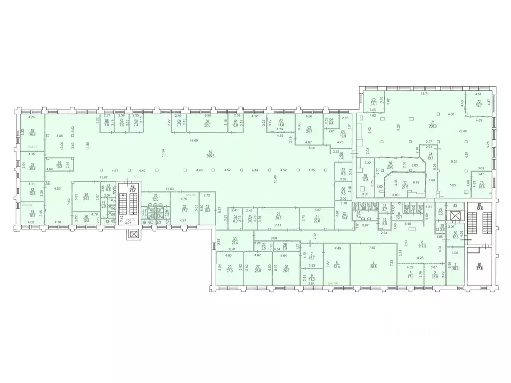 Офис в Москва 2-я Хуторская ул., 38АС8 (1905 м) - Фото 1