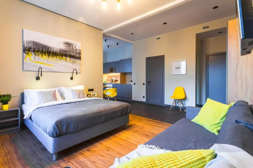 Комната Санкт-Петербург ул. Большая Зеленина, 24 (34.0 м) - Фото 2