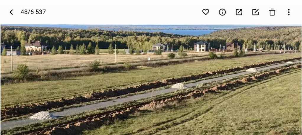 Участок в Чувашия, Чебоксарский муниципальный округ, д. Шобашкаркасы  ... - Фото 2