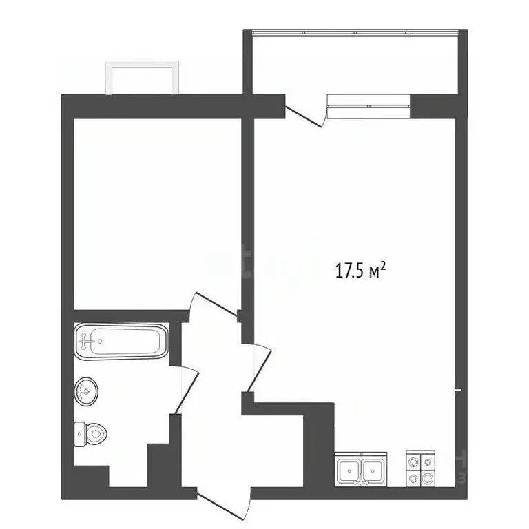 1-к кв. Московская область, Химки проезд Тепличный, 4 (37.0 м) - Фото 2