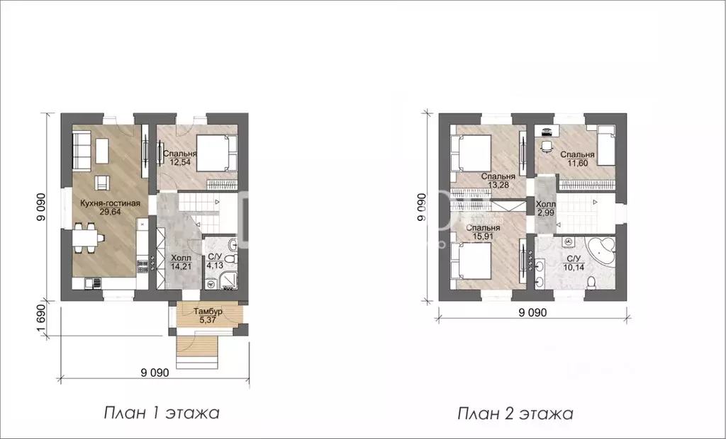 Дом в Ивановская область, Иваново ул. Грушевая (145 м) - Фото 1