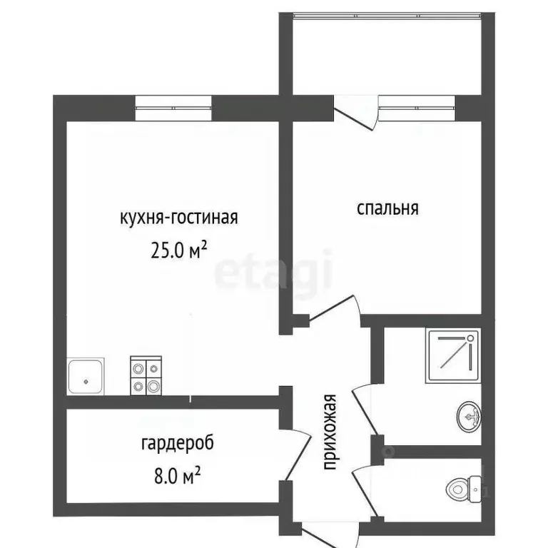 2-к кв. Ростовская область, Ростов-на-Дону просп. Чехова, 53 (75.0 м) - Фото 1