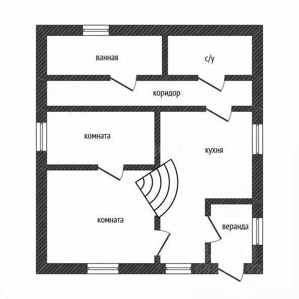 Дом в Новгородская область, Чудовский район, Грузинское с/пос, д. ... - Фото 2