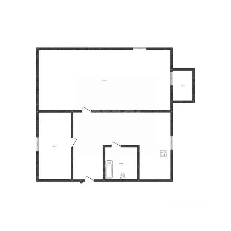 2-к кв. Иркутская область, Ангарск 86-й кв-л, 7 (44.4 м) - Фото 2