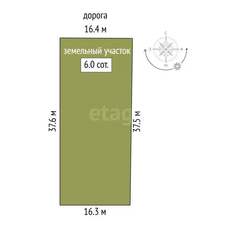 Участок в Трудовское сельское поселение, ТСН СНТ Медик, улица Крымской ... - Фото 1