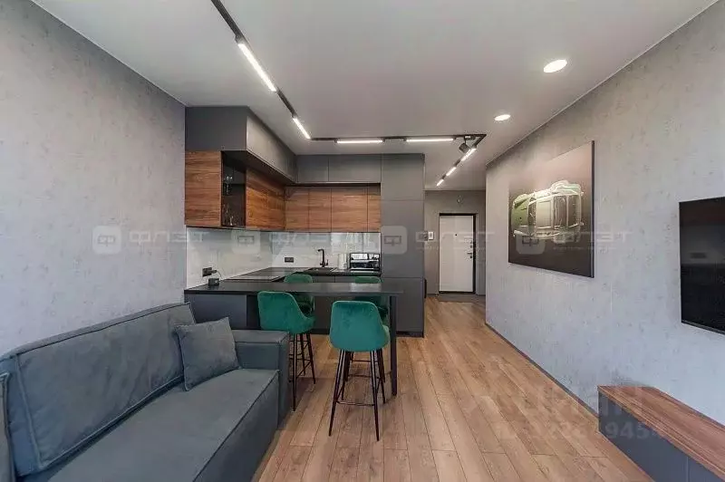 1-к кв. Татарстан, Казань Шоссейная ул., 57 (42.6 м) - Фото 2