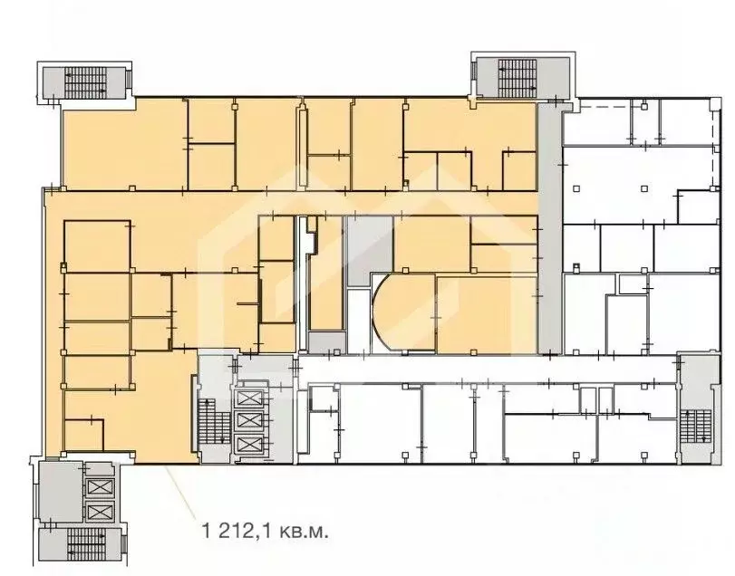 Помещение свободного назначения в Москва Верейская ул., 11 (1212 м) - Фото 2