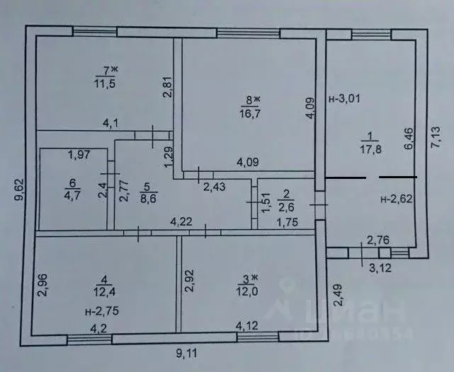 Дом в Оренбургская область, Оренбургский район, пос. Пригородный ул. ... - Фото 2