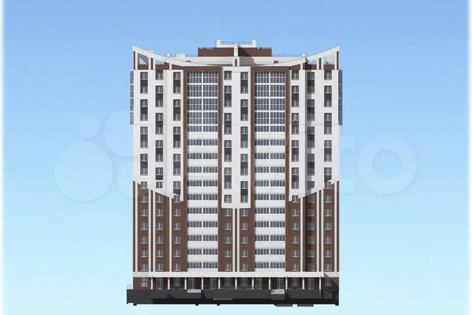 2-к. квартира, 59 м, 6/16 эт. - Фото 1