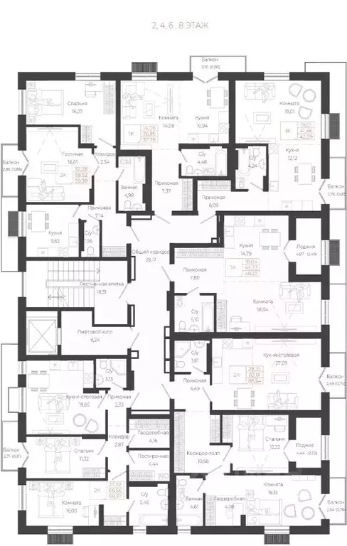 2-к кв. Алтай, Майминский район, с. Майма ул. Энергетиков (59.38 м) - Фото 2