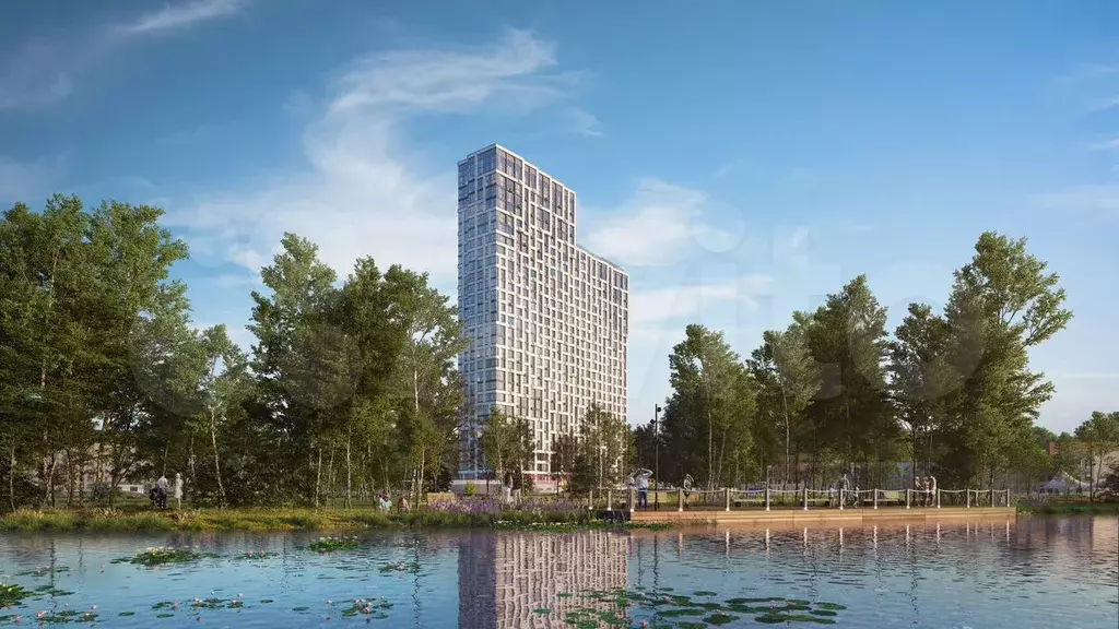 2-к. квартира, 49,6 м, 23/28 эт. - Фото 1