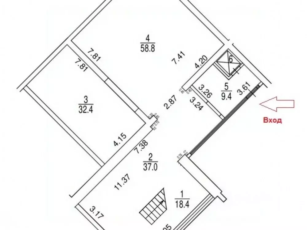 Торговая площадь в Москва Мосфильмовская ул., 55 (157 м) - Фото 0