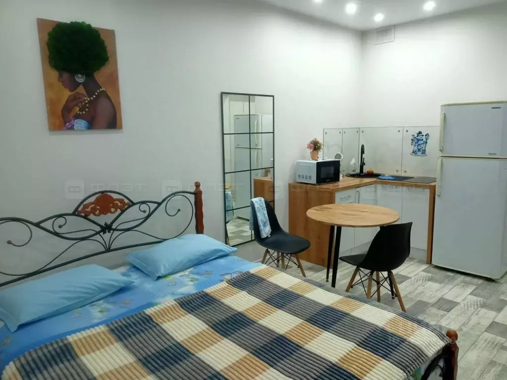 1-к кв. Татарстан, Казань ул. Аделя Кутуя, 110Е (29.6 м) - Фото 1