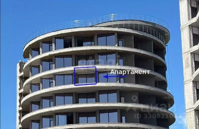Студия Крым, Алушта муниципальный округ, с. Виноградное ул. Сусловой, ... - Фото 1