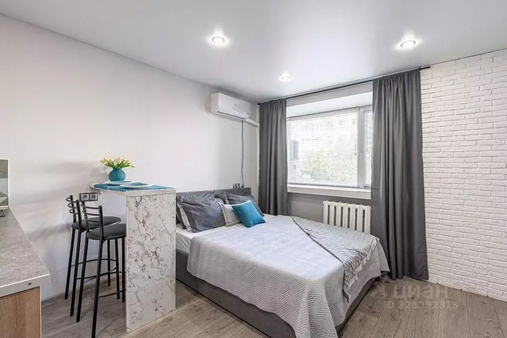 1-к кв. Татарстан, Казань ул. Айрата Хайруллина, 5к2 (18.0 м) - Фото 1