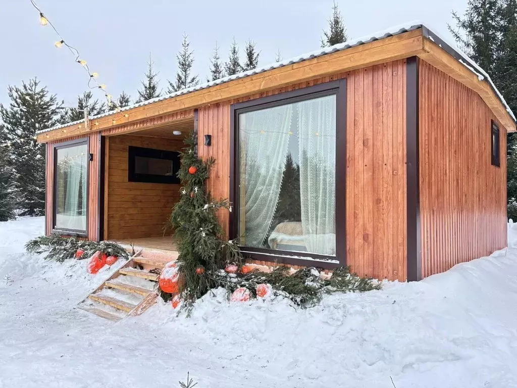 Дом в Удмуртия, Завьяловский район, с. Гольяны Лесная ул., 8 (42 м) - Фото 0