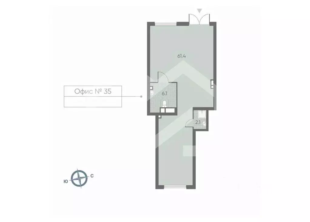 Помещение свободного назначения в Москва Производственная ул., 17 (69 ... - Фото 2