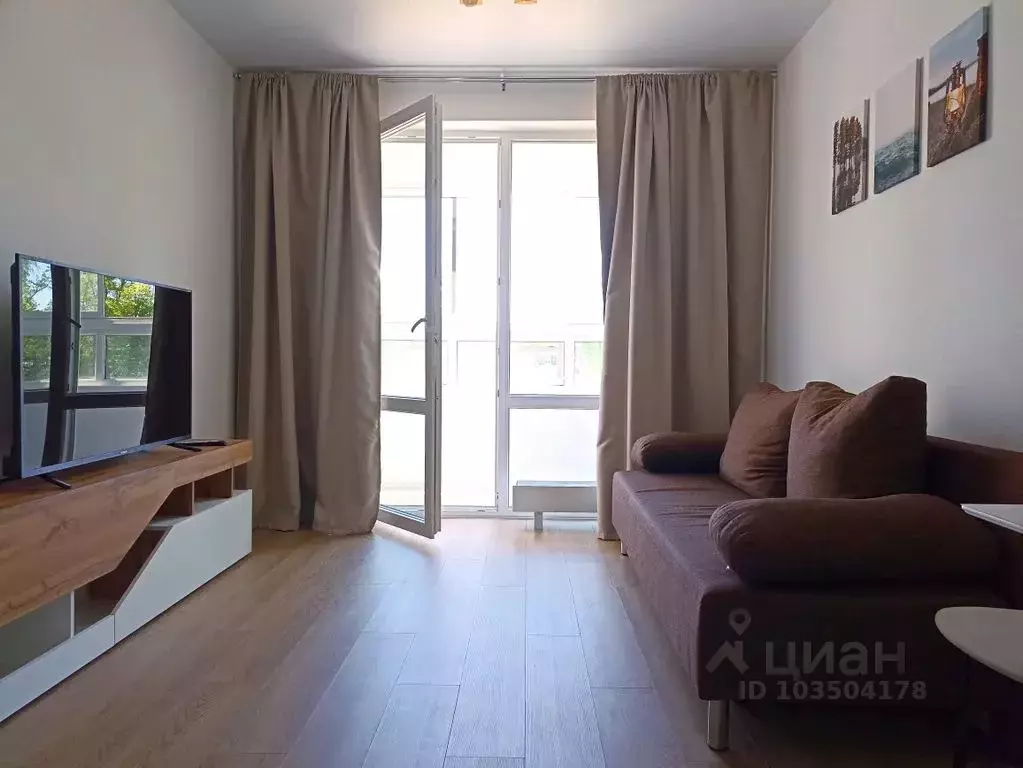 1-к кв. Калужская область, Обнинск ул. Курчатова, 25/4 (40.0 м) - Фото 2