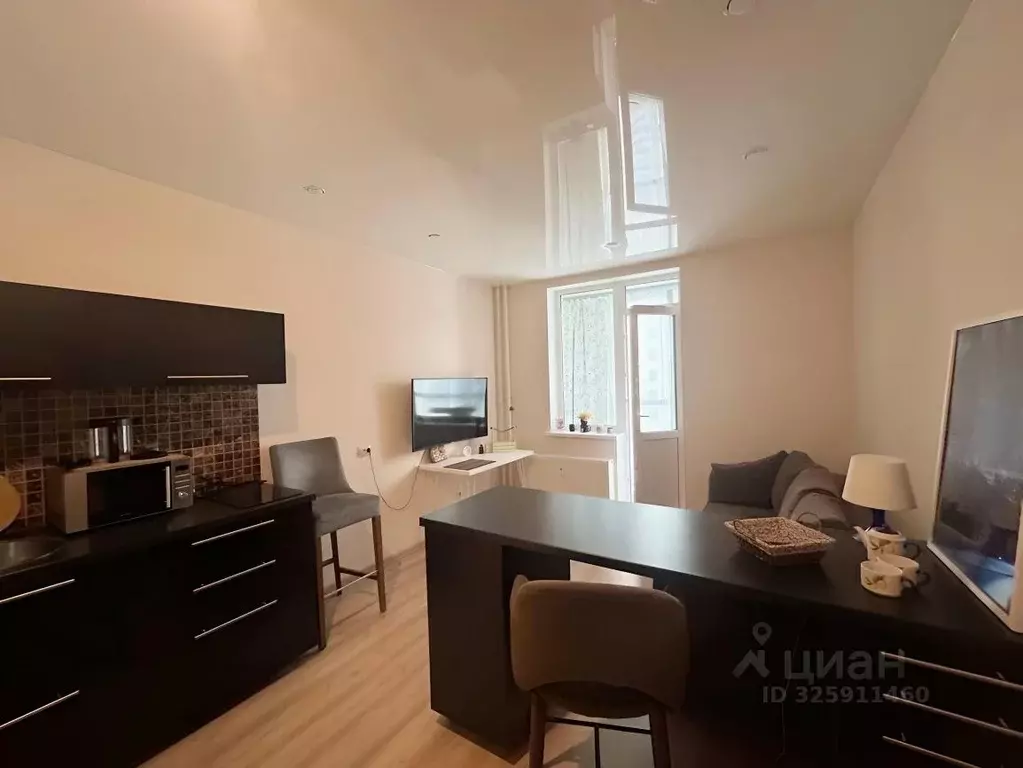 Студия Ленинградская область, Мурино Всеволожский район, бул. ... - Фото 1