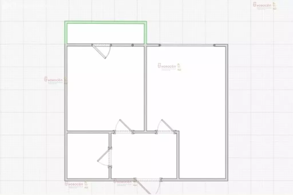 1-комнатная квартира: Верхняя Пышма, Успенский проспект, 20 (34 м) - Фото 1
