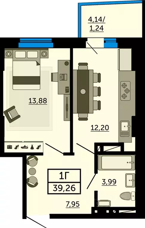 1-к кв. Ростовская область, Ростов-на-Дону, Нахичевань ул. 23-я Линия, ... - Фото 1