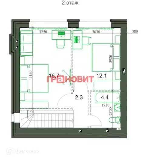 Продаётся 2-к квартира, 76.5 м - Фото 1