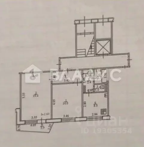 2-к кв. Краснодарский край, Новороссийск Московская ул., 7 (53.2 м) - Фото 2