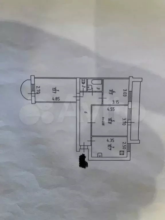 3-к. квартира, 70 м, 9/10 эт. - Фото 0