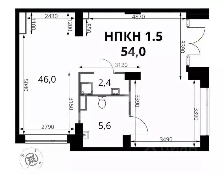Помещение свободного назначения в Московская область, Ленинский ... - Фото 2
